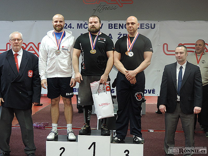 Mistrovstv� �R v bench-pressu mu�� a �en 2016