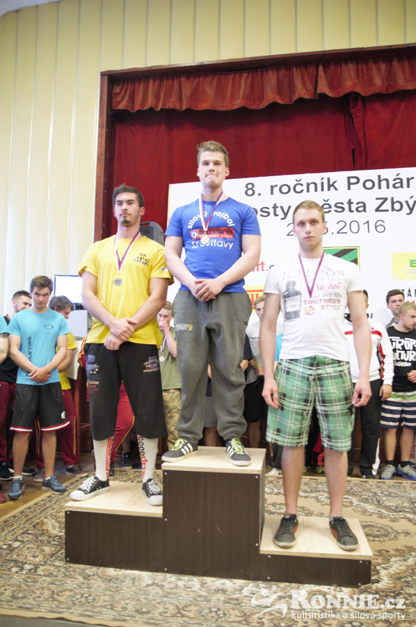 Poh�r starosty m�sta Zb��ova v silov�m trojboji dorostenc� a junior� 2016