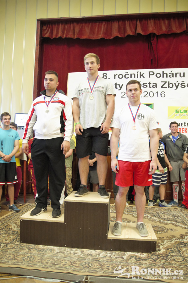 Poh�r starosty m�sta Zb��ova v silov�m trojboji dorostenc� a junior� 2016