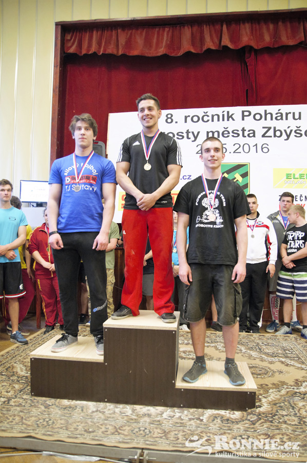 Poh�r starosty m�sta Zb��ova v silov�m trojboji dorostenc� a junior� 2016
