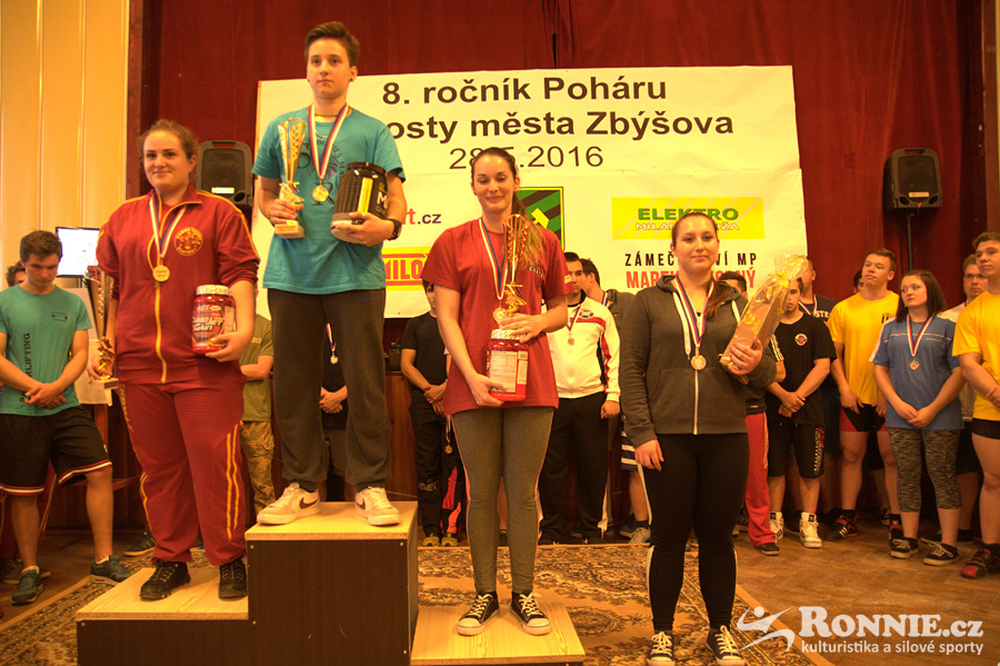 Poh�r starosty m�sta Zb��ova v silov�m trojboji dorostenc� a junior� 2016