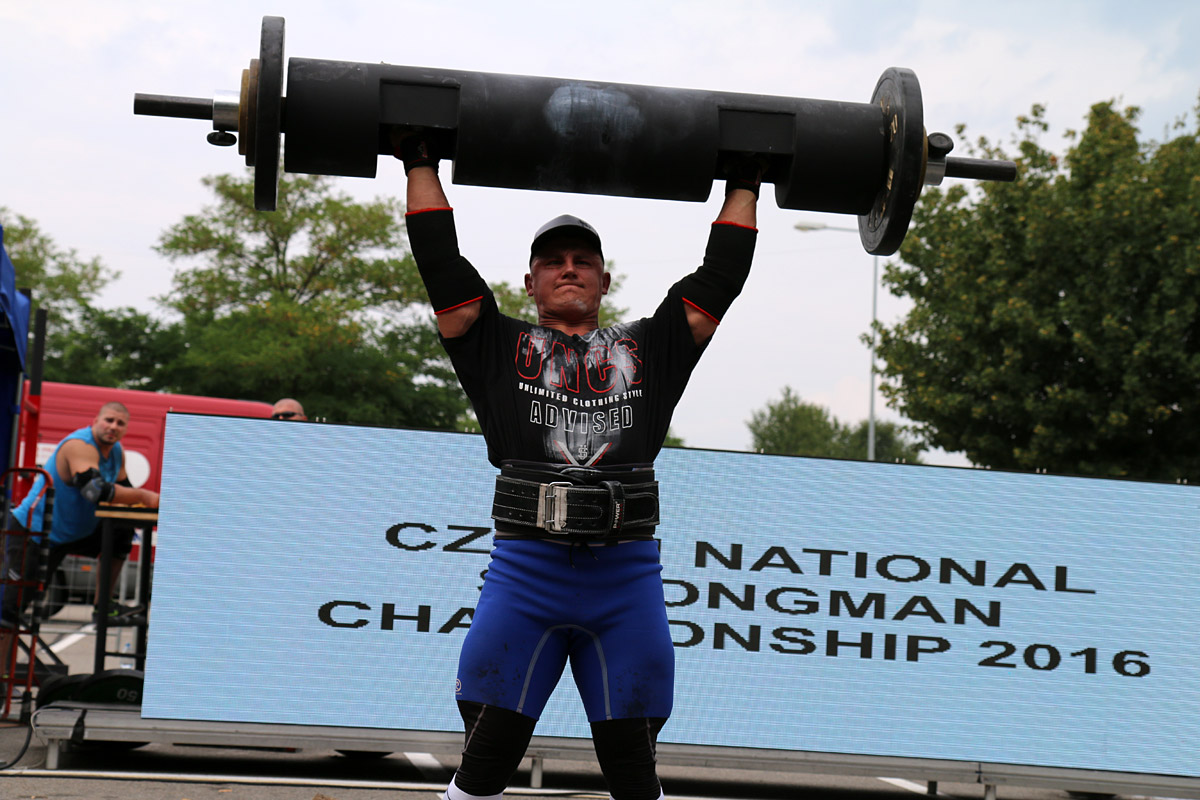 Otev�en� mezin�rodn� mistrovstv� �R strongman 2016