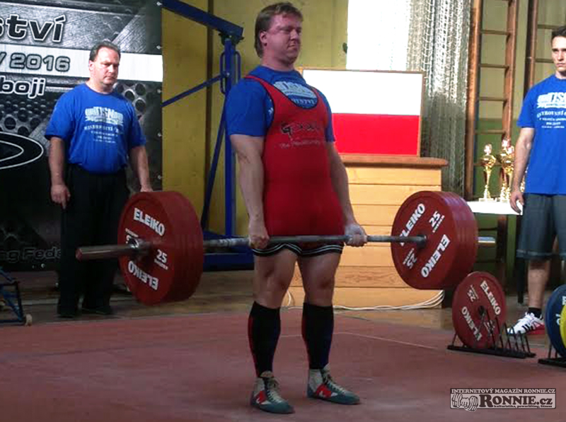Mistrovstv� �ech v silov�m trojboji dru�stev 2016