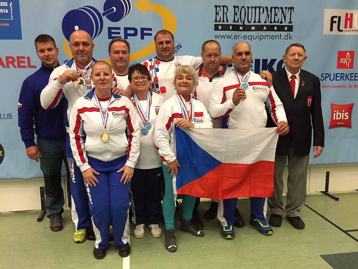 �esk� v�prava na ME masters v bench-pressu 2016