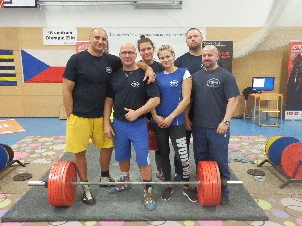 Mistrovstv� �R v silov�m trojboji dru�stev 2016