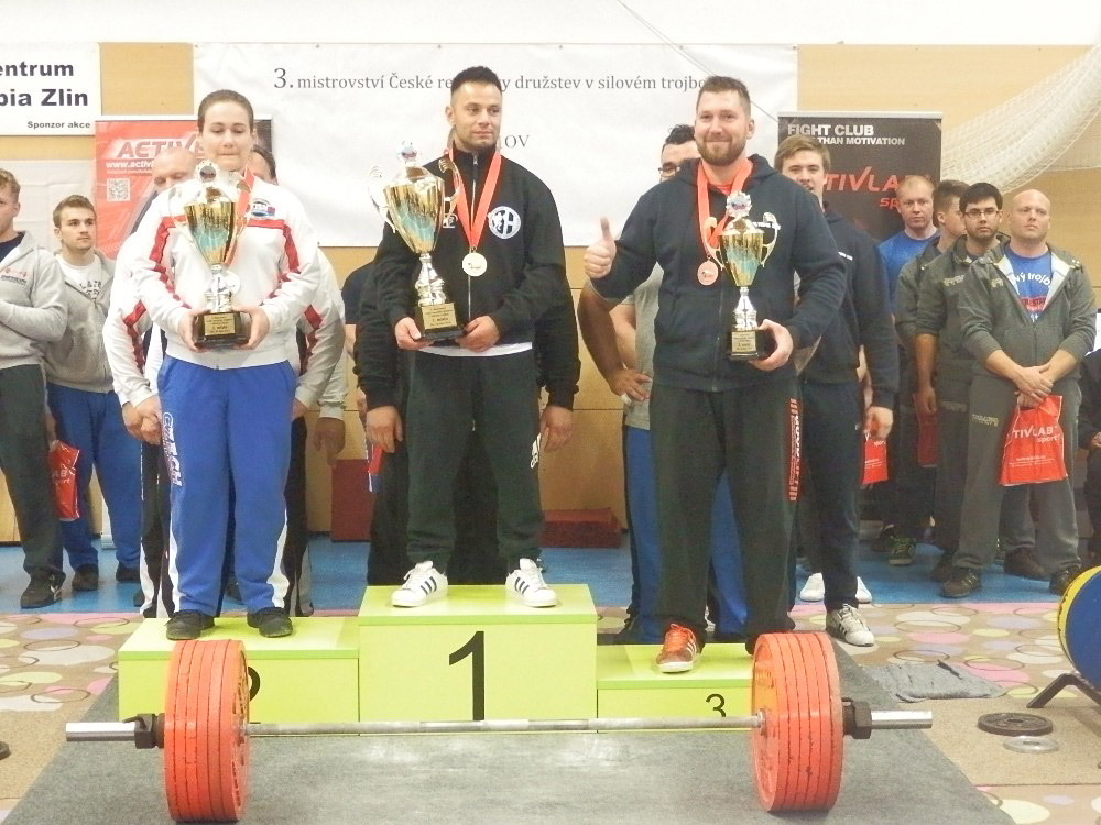 Mistrovstv� �R v silov�m trojboji dru�stev 2016