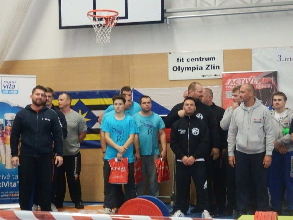 Mistrovstv� �R v silov�m trojboji dru�stev 2016