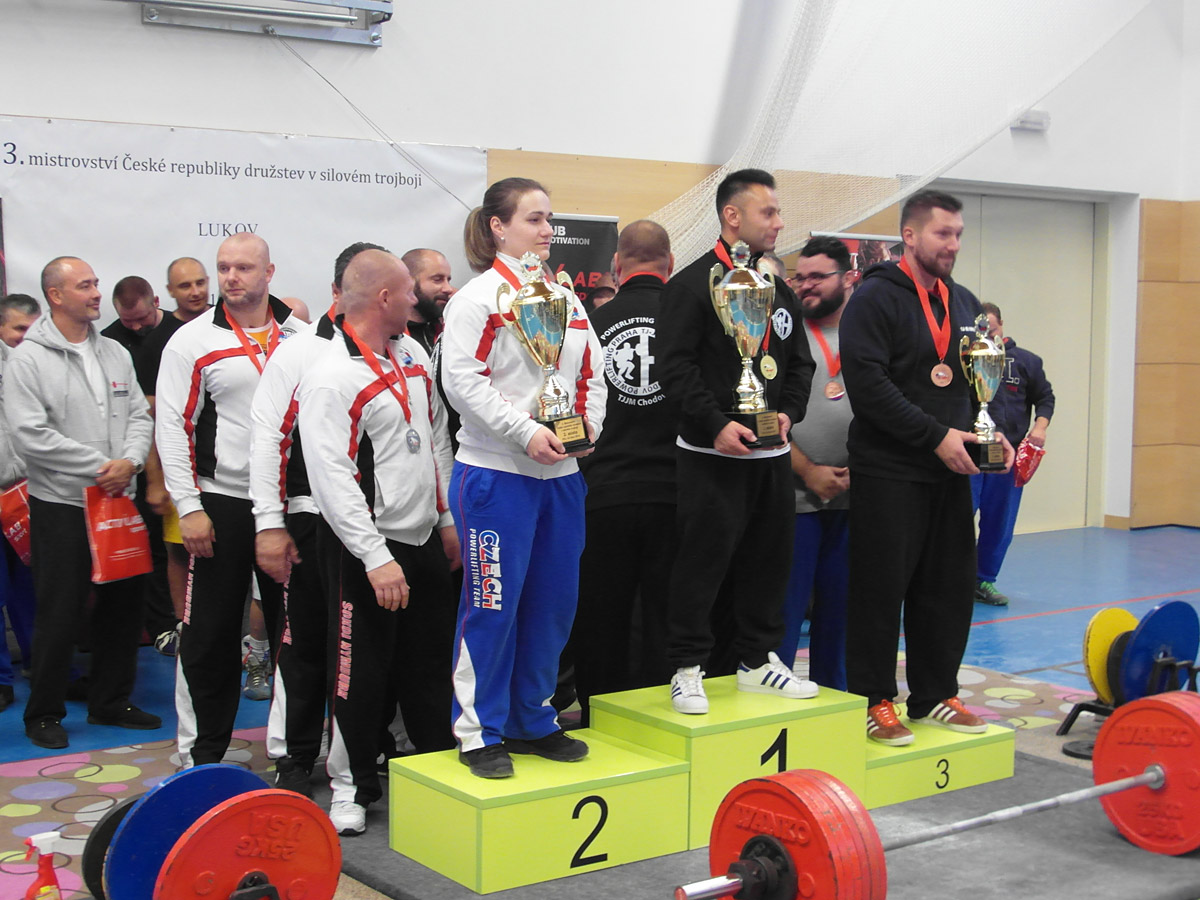 Mistrovstv� �R v silov�m trojboji dru�stev 2016