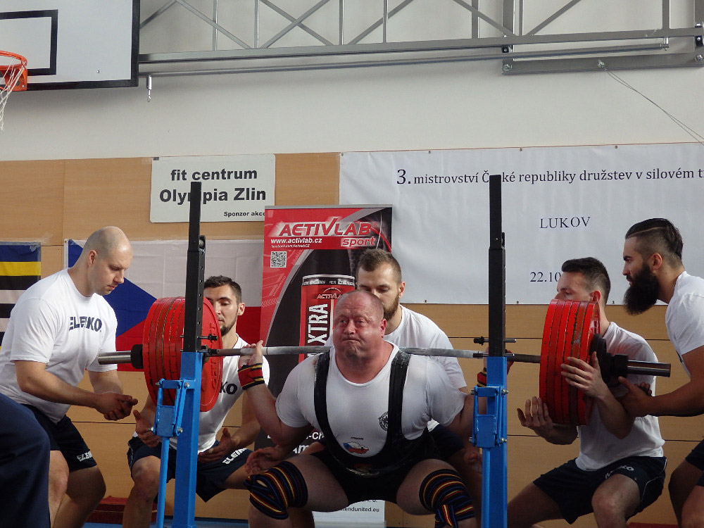 Mistrovstv� �R v silov�m trojboji dru�stev 2016