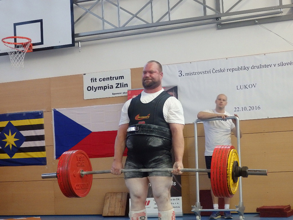 Mistrovstv� �R v silov�m trojboji dru�stev 2016