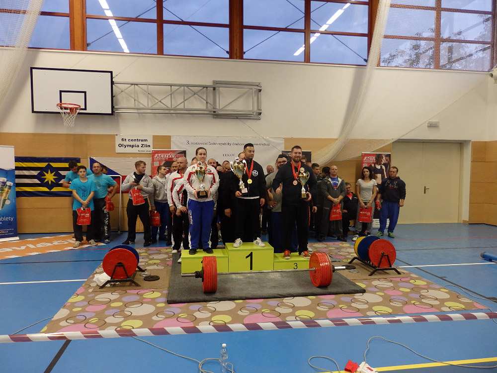 Mistrovstv� �R v silov�m trojboji dru�stev 2016