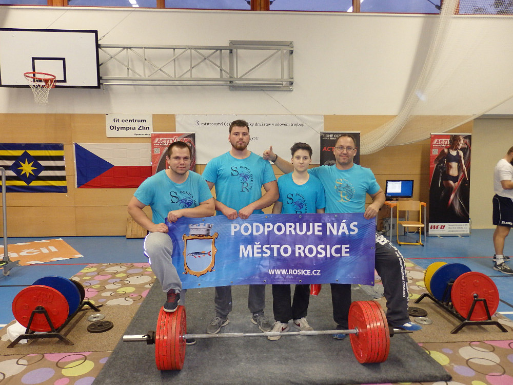 Mistrovstv� �R v silov�m trojboji dru�stev 2016