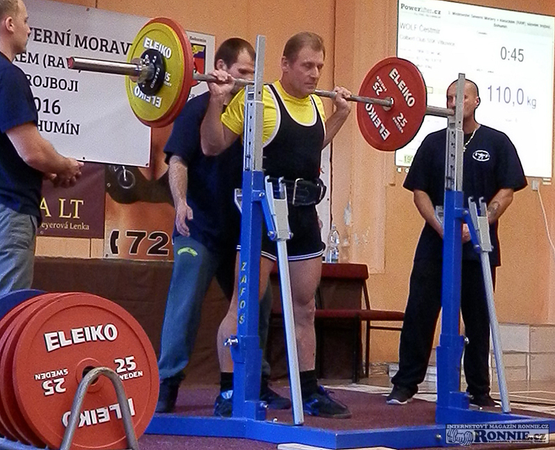 Mistrovstv� severn� Moravy v klasick�m (RAW) silov�m trojboji 2016