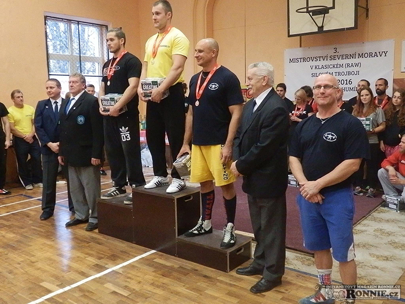 Mistrovstv� severn� Moravy v klasick�m (RAW) silov�m trojboji 2016