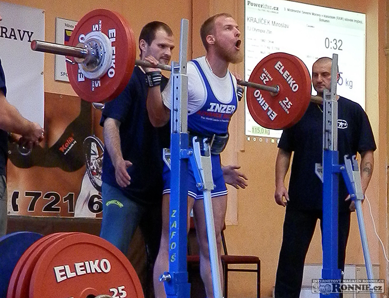 Mistrovstv� severn� Moravy v klasick�m (RAW) silov�m trojboji 2016