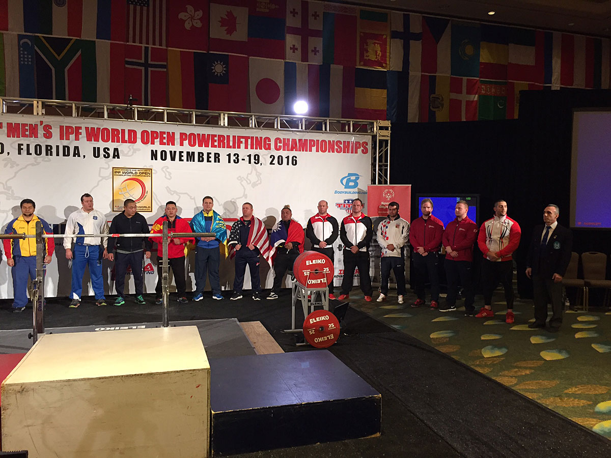 Ji�� Pr�ek na MS v silov�m trojboji 2016