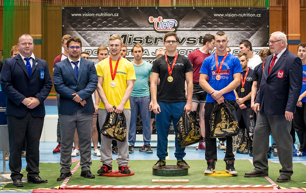 Mistrovstv� �R v klasick�m (RAW) silov�m trojboji dorostu a junior� 2017