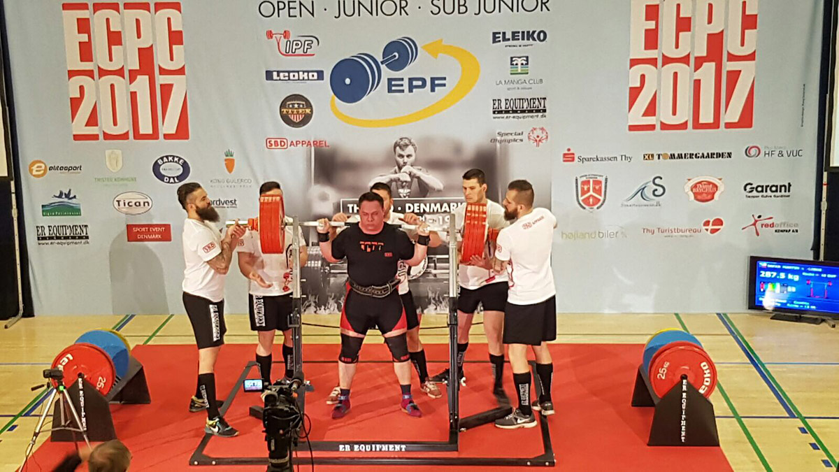 Martin �af�� na ME v RAW silov�m trojboji 2017