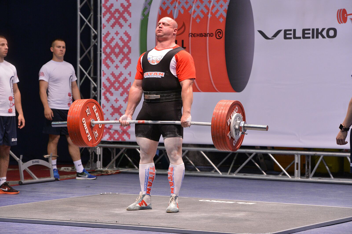 Pavol Dem��k na MS v RAW silov�m trojboji 2017
