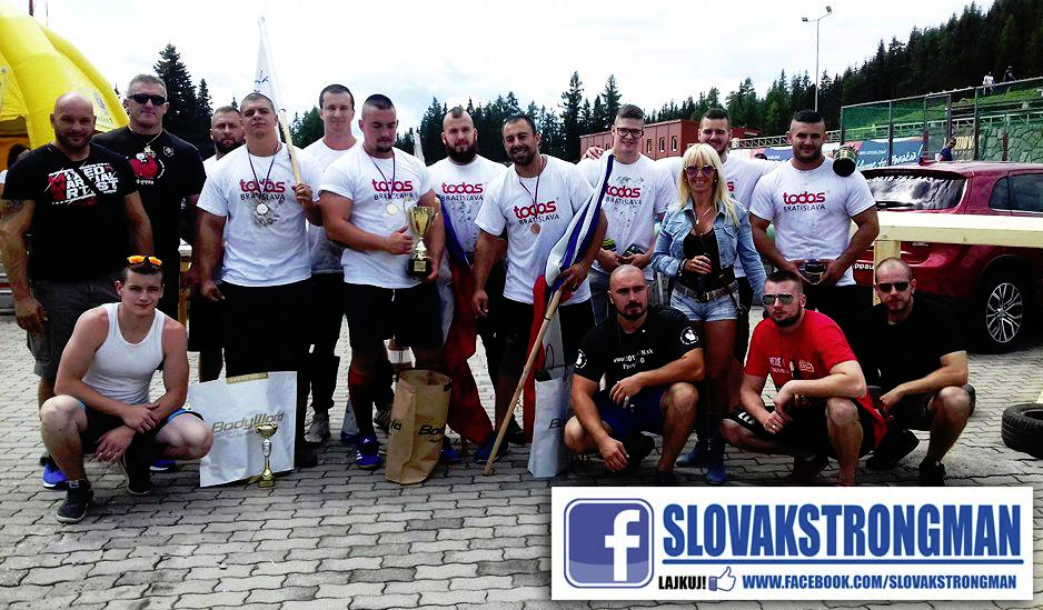 ��astn�ci �eskoslovensk�ho poh�ru strongman do 105 kg