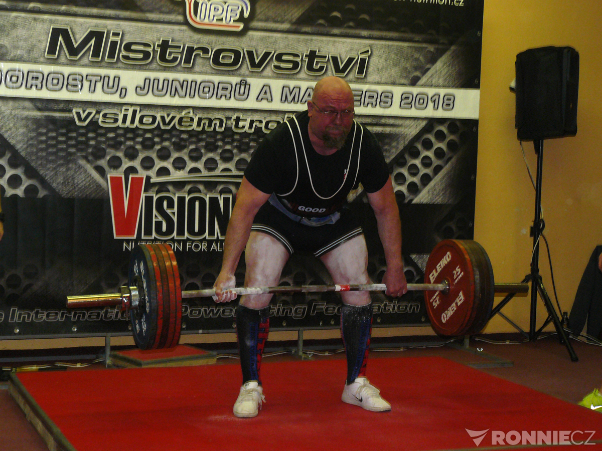 Mistrovstv� �esk� republiky v silov�m trojboji junior�, dorostu a masters 2018 -