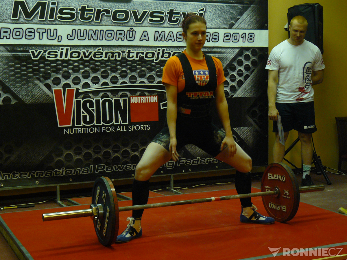 Mistrovstv� �esk� republiky v silov�m trojboji junior�, dorostu a masters 2018
