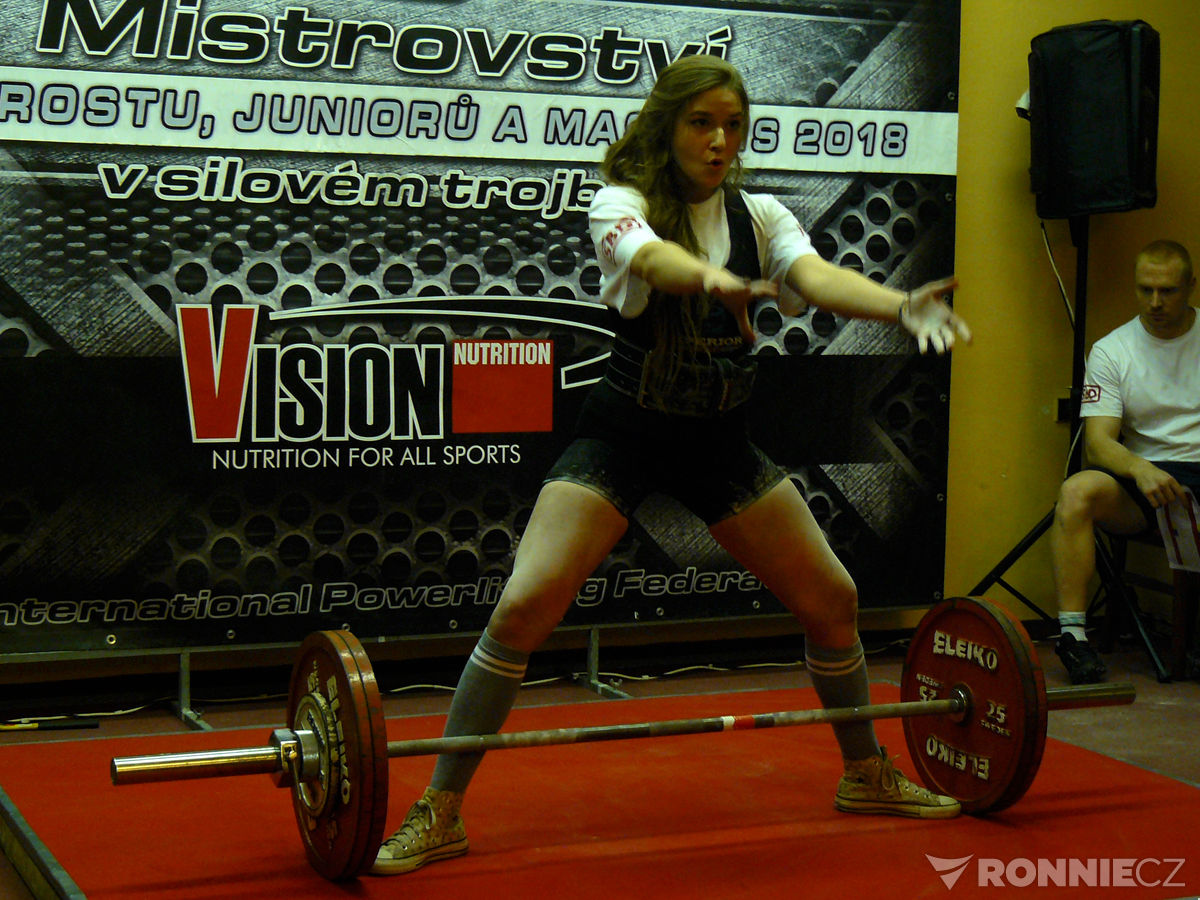 Mistrovstv� �esk� republiky v silov�m trojboji junior�, dorostu a masters 2018