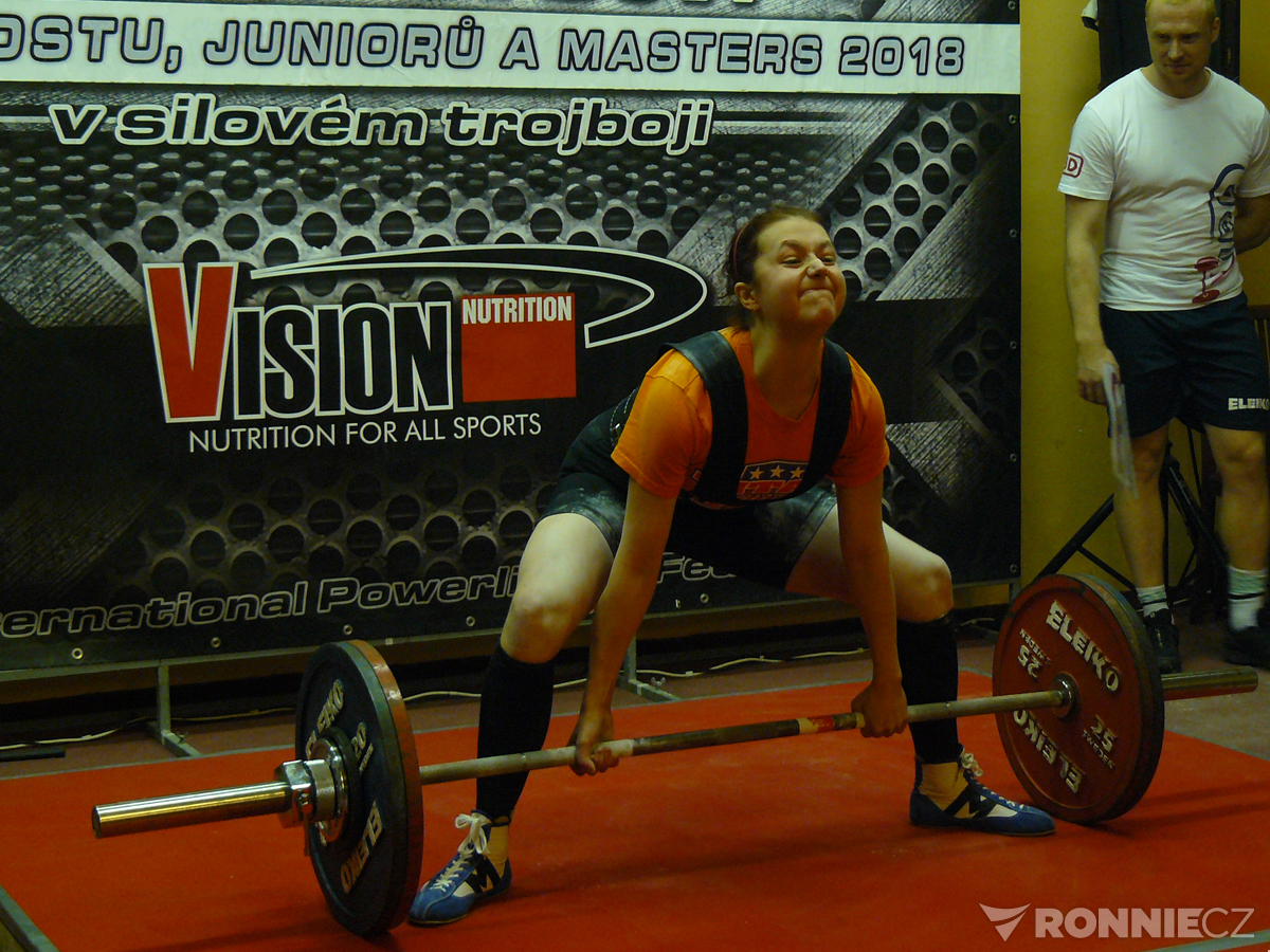 Mistrovstv� �esk� republiky v silov�m trojboji junior�, dorostu a masters 2018