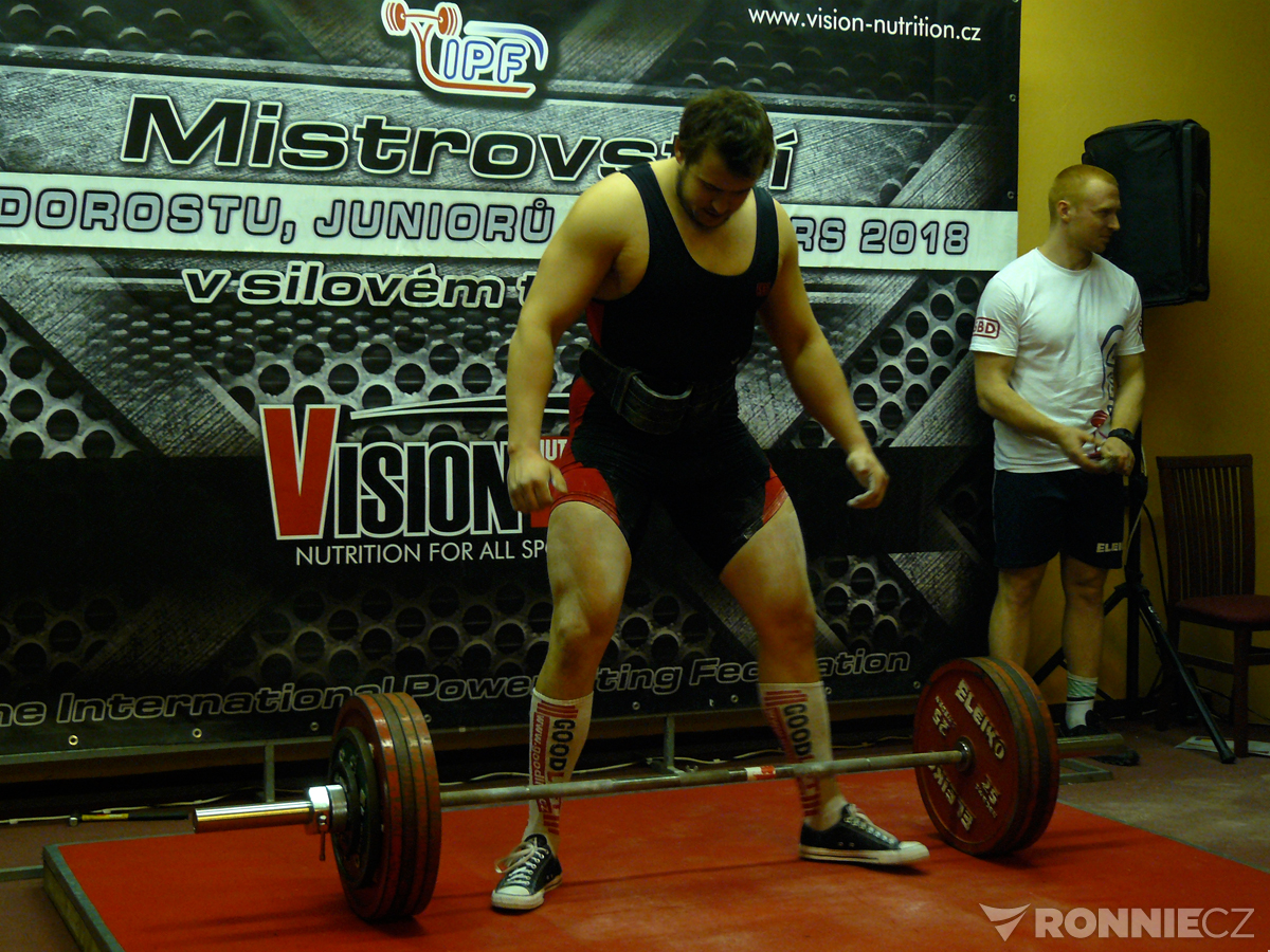 Mistrovstv� �esk� republiky v silov�m trojboji junior�, dorostu a masters 2018