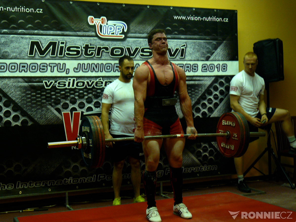 Mistrovstv� �esk� republiky v silov�m trojboji junior�, dorostu a masters 2018