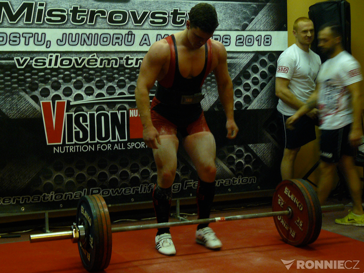 Mistrovstv� �esk� republiky v silov�m trojboji junior�, dorostu a masters 2018