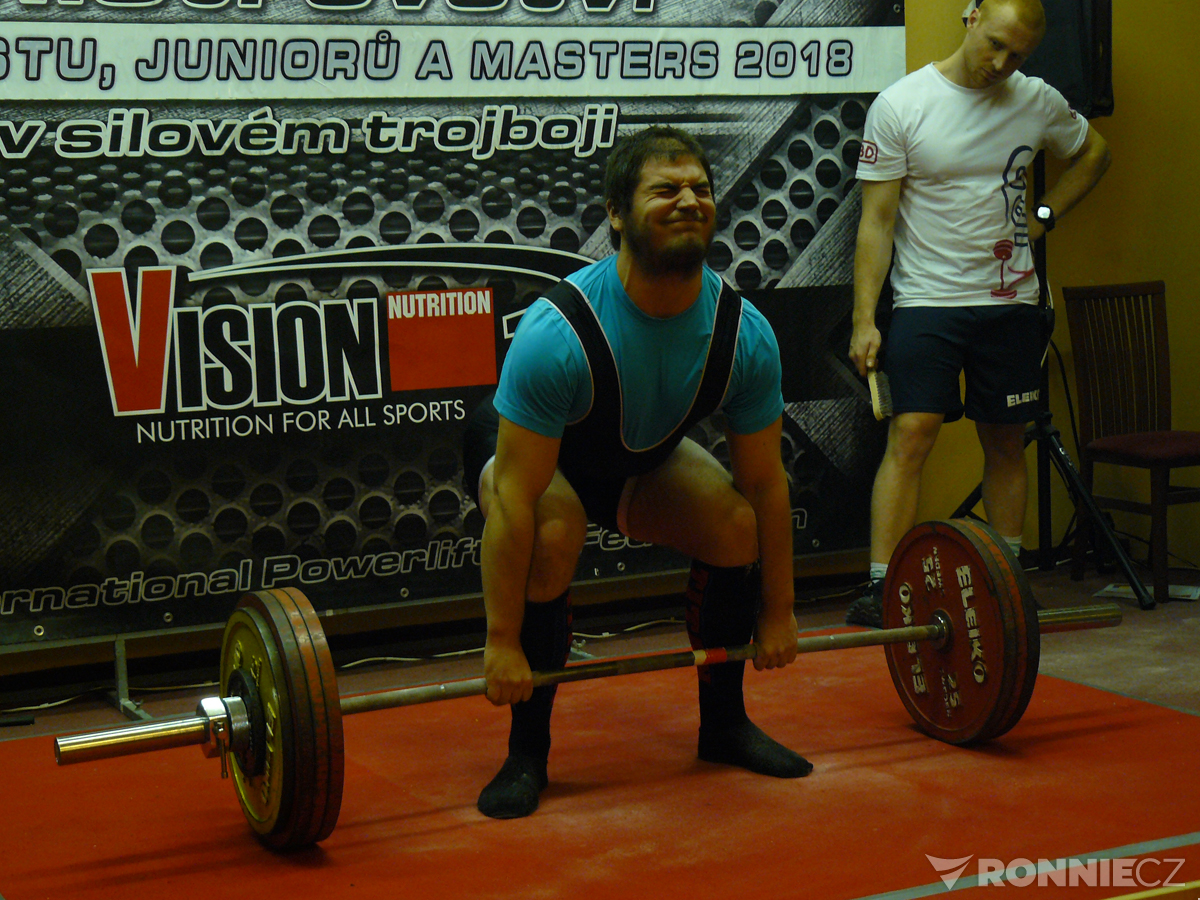 Mistrovstv� �esk� republiky v silov�m trojboji junior�, dorostu a masters 2018