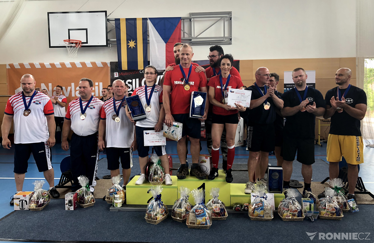 Mistrovstv� �R v silov�m trojboji dru�stev 2018 