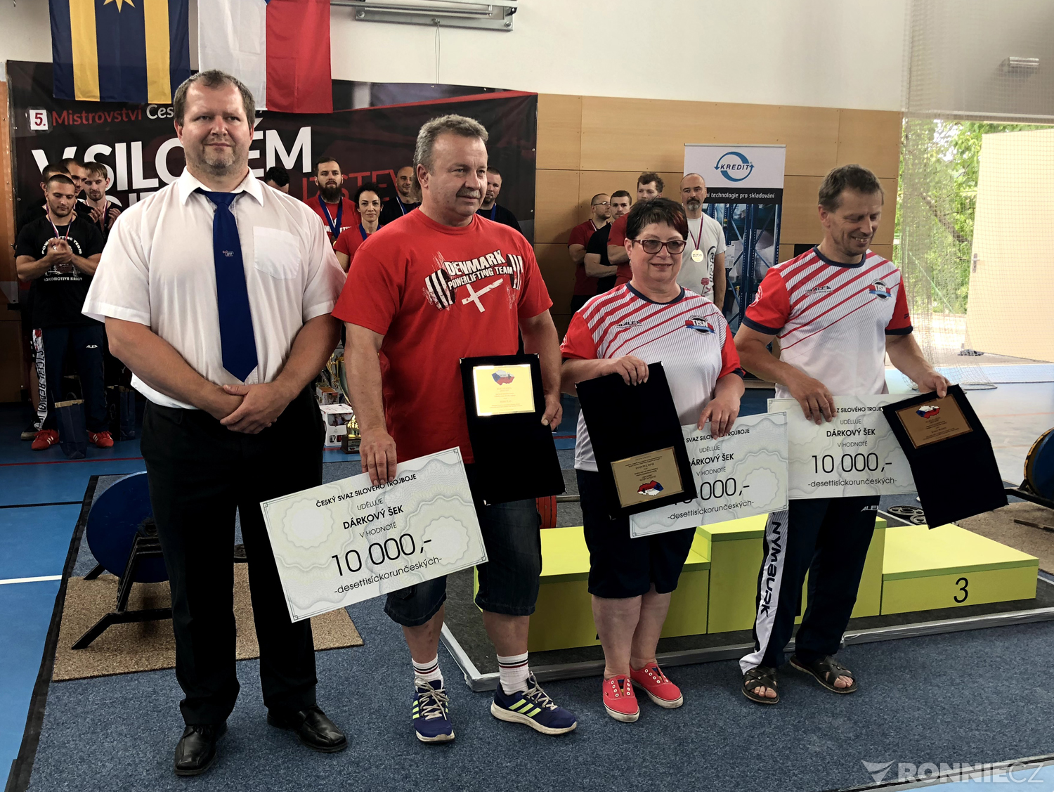 Mistrovstv� �R v silov�m trojboji dru�stev 2018