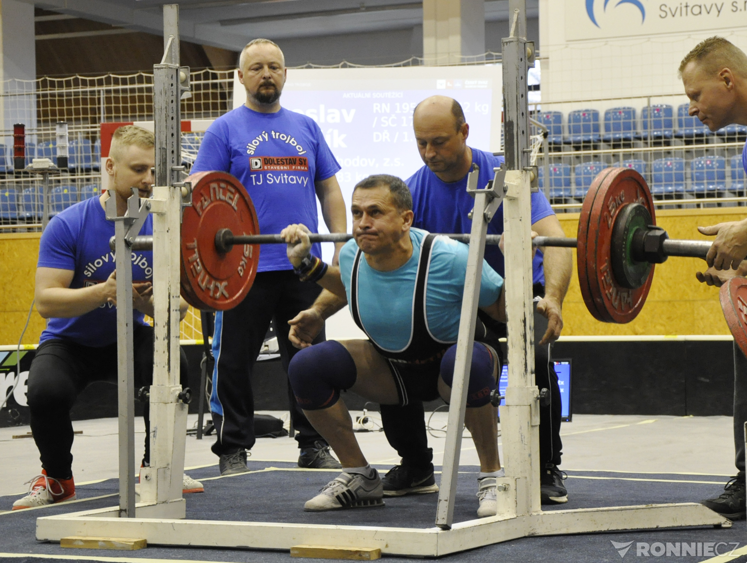 Mistrovstv� �esk� republiky v silov�m trojboji masters 2018