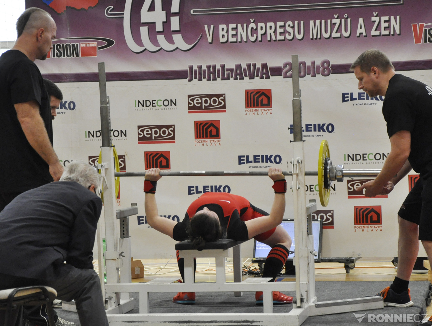 Mistrovstv� �R v klasick�m bench-pressu mu�� a �en 2018
