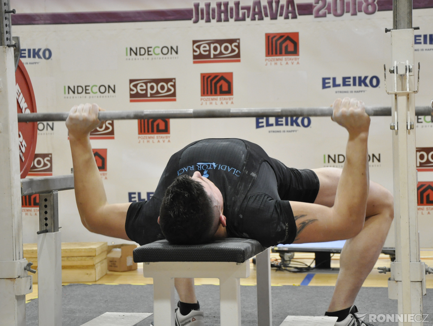 Mistrovstv� �R v klasick�m bench-pressu mu�� a �en 2018