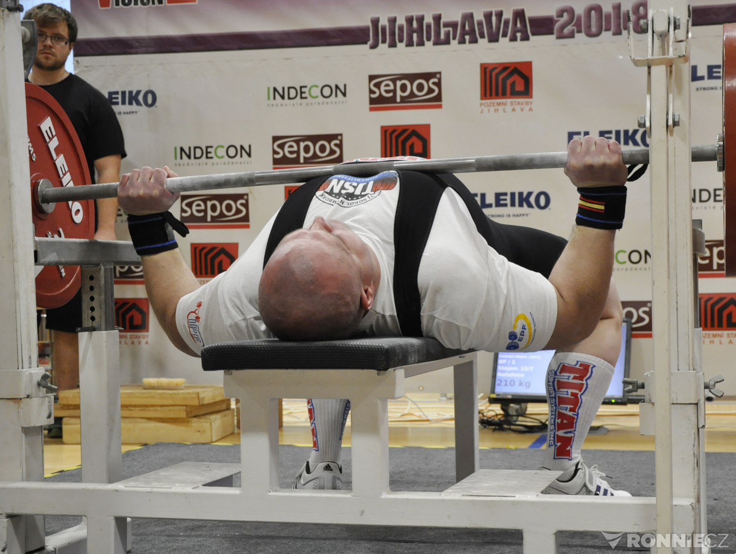 Mistrovstv� �R v klasick�m bench-pressu mu�� a �en 2018