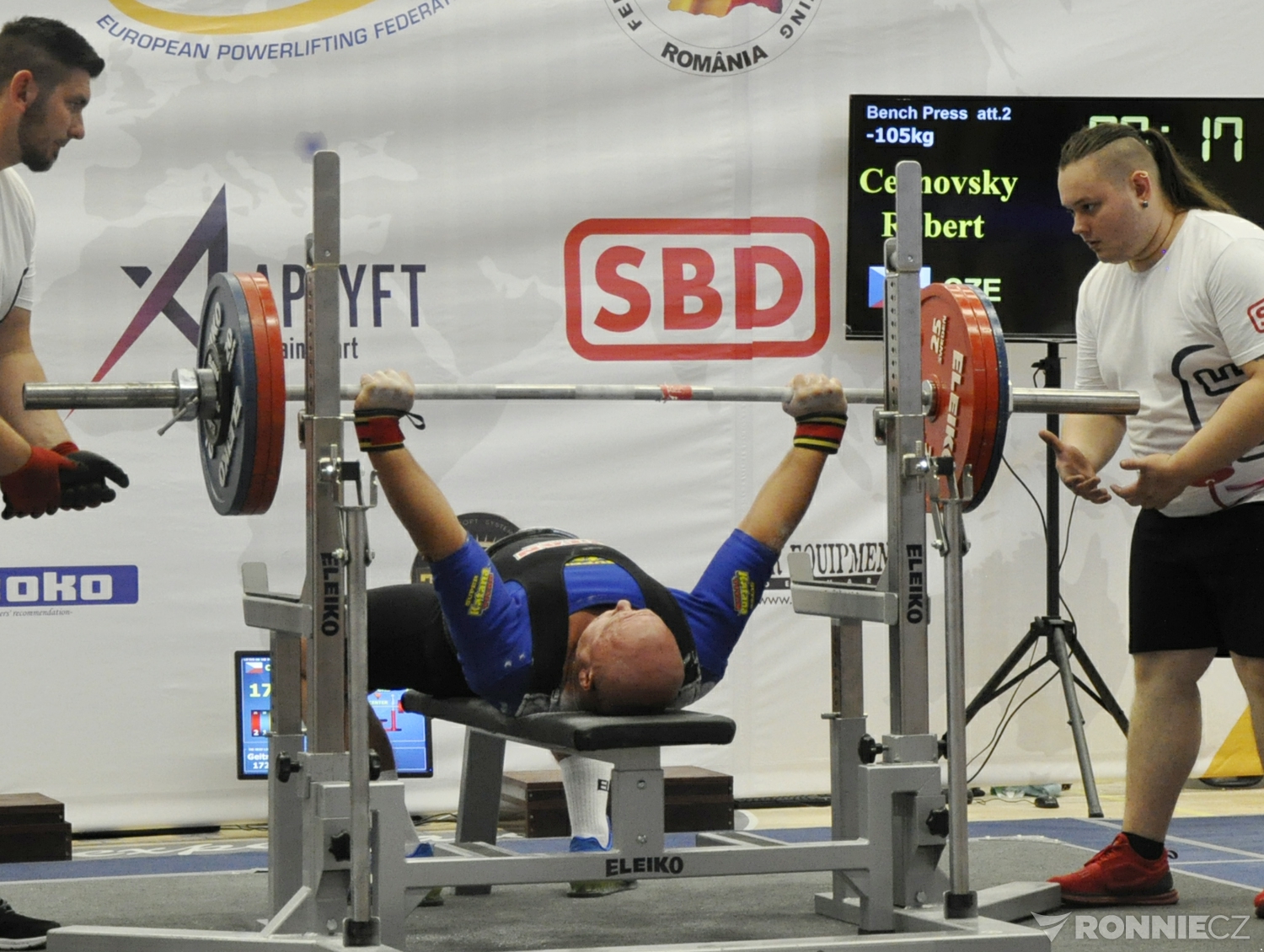 Mistrovstv� Evropy v silov�m trojboji masters 2019