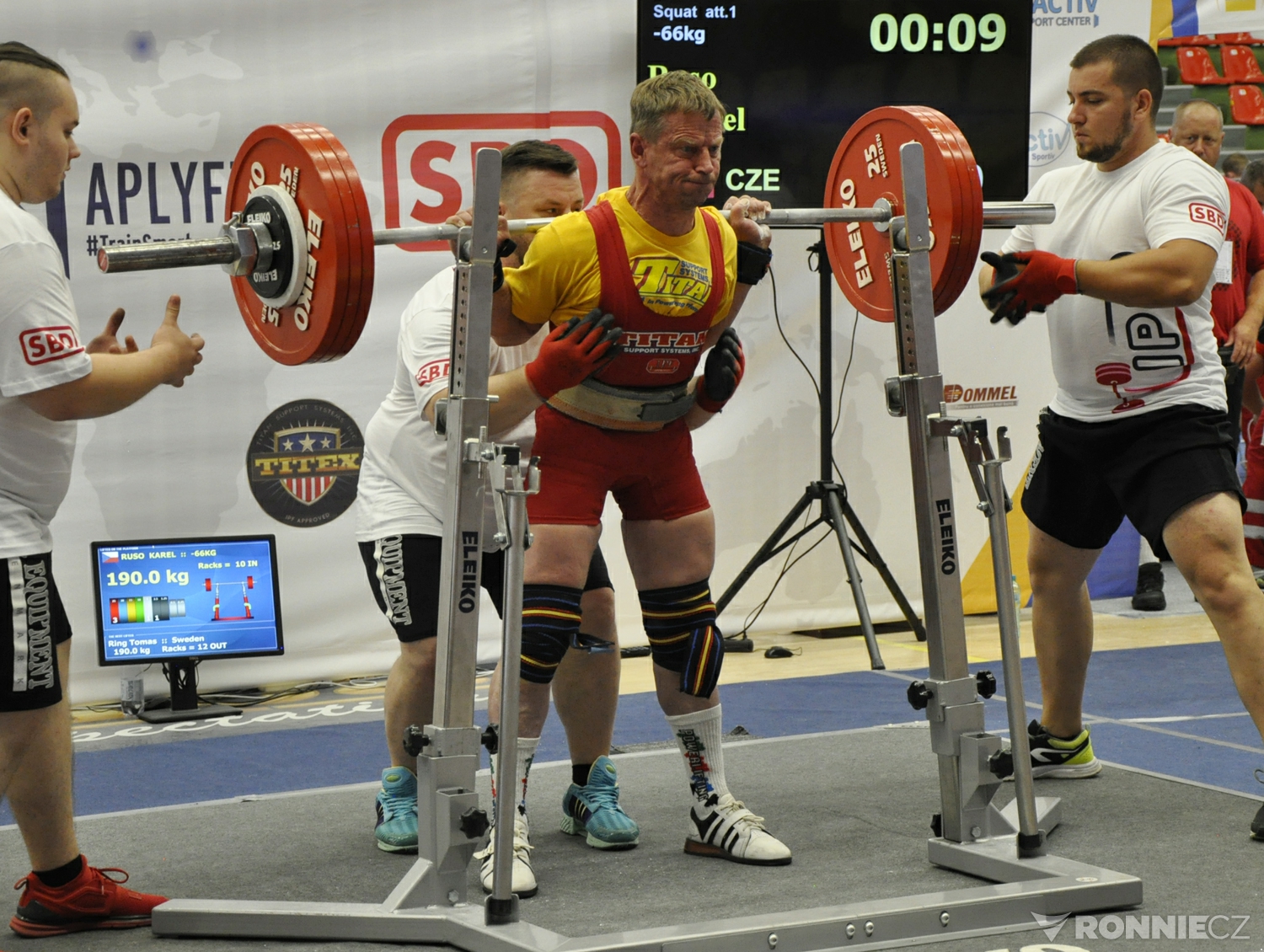 Mistrovstv� Evropy v silov�m trojboji masters 2019