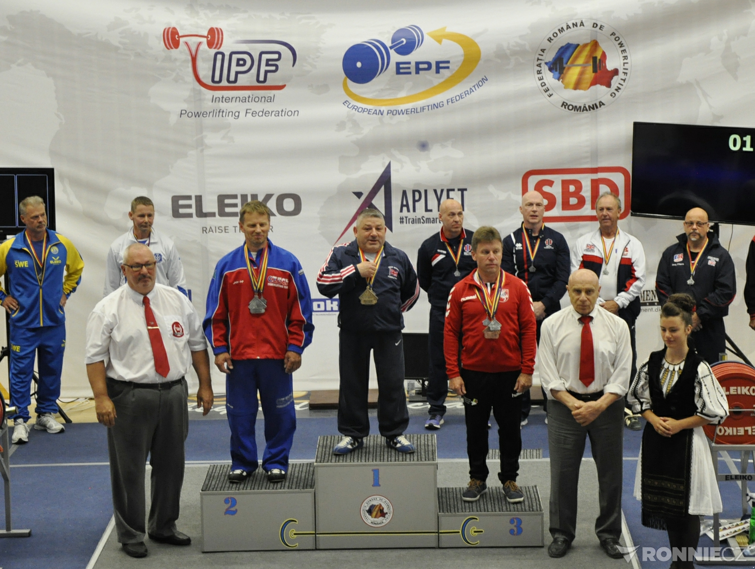 Mistrovstv� Evropy v silov�m trojboji masters 2019