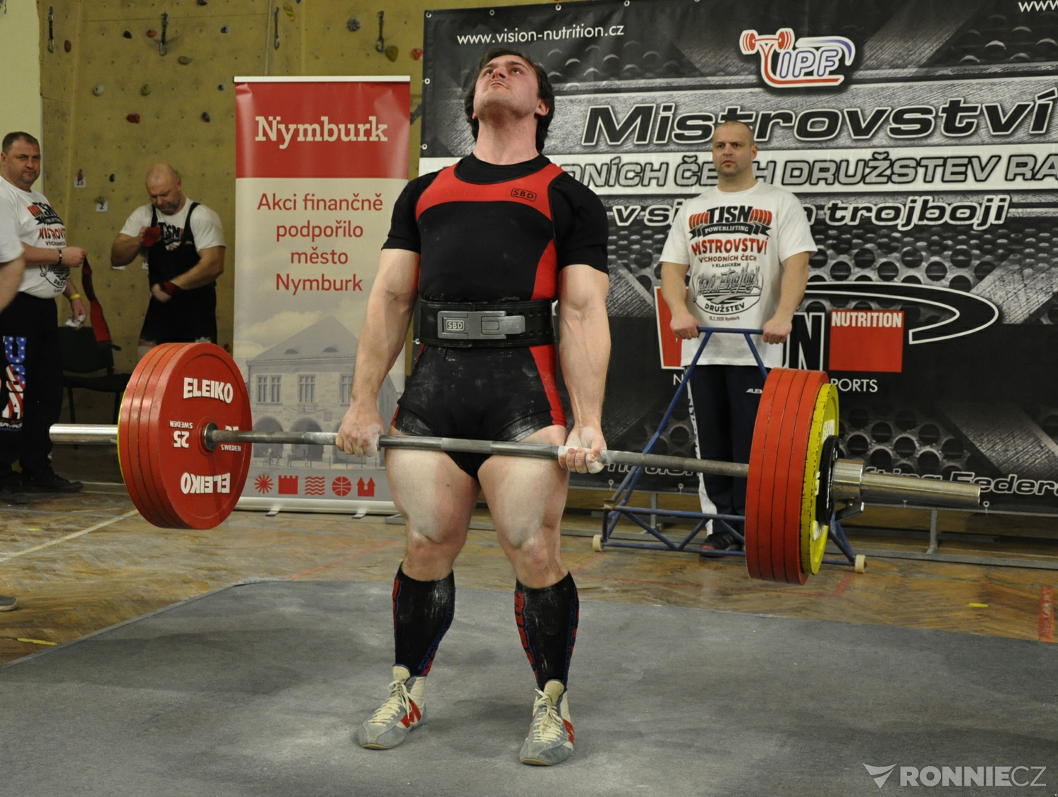Mistrovstv� v�chodn�ch �ech v klasick�m silov�m trojboji dru�stev 2020