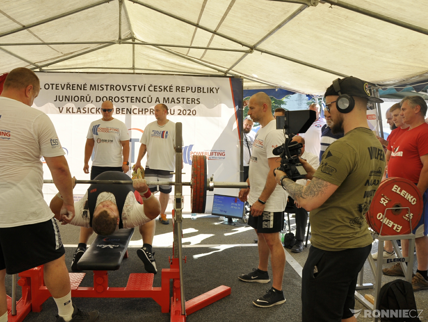 Mistrovstv� �R v klasick�m (RAW) bench-pressu dorostu, junior� a masters 2020