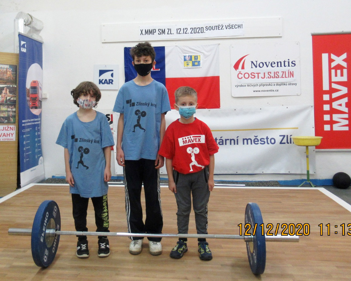 Mlad�� ��ci, zleva Kry�tof Brida, Ond�ej Brida a Adam Balajka