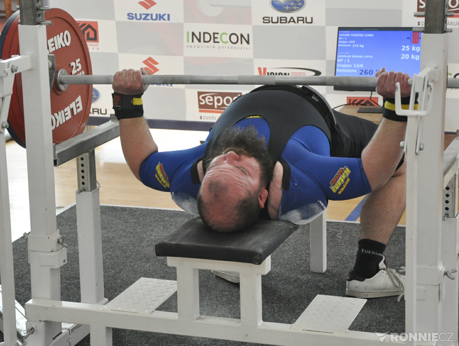 Mistrovstv� �R v bench-pressu mu�� a �en 2021