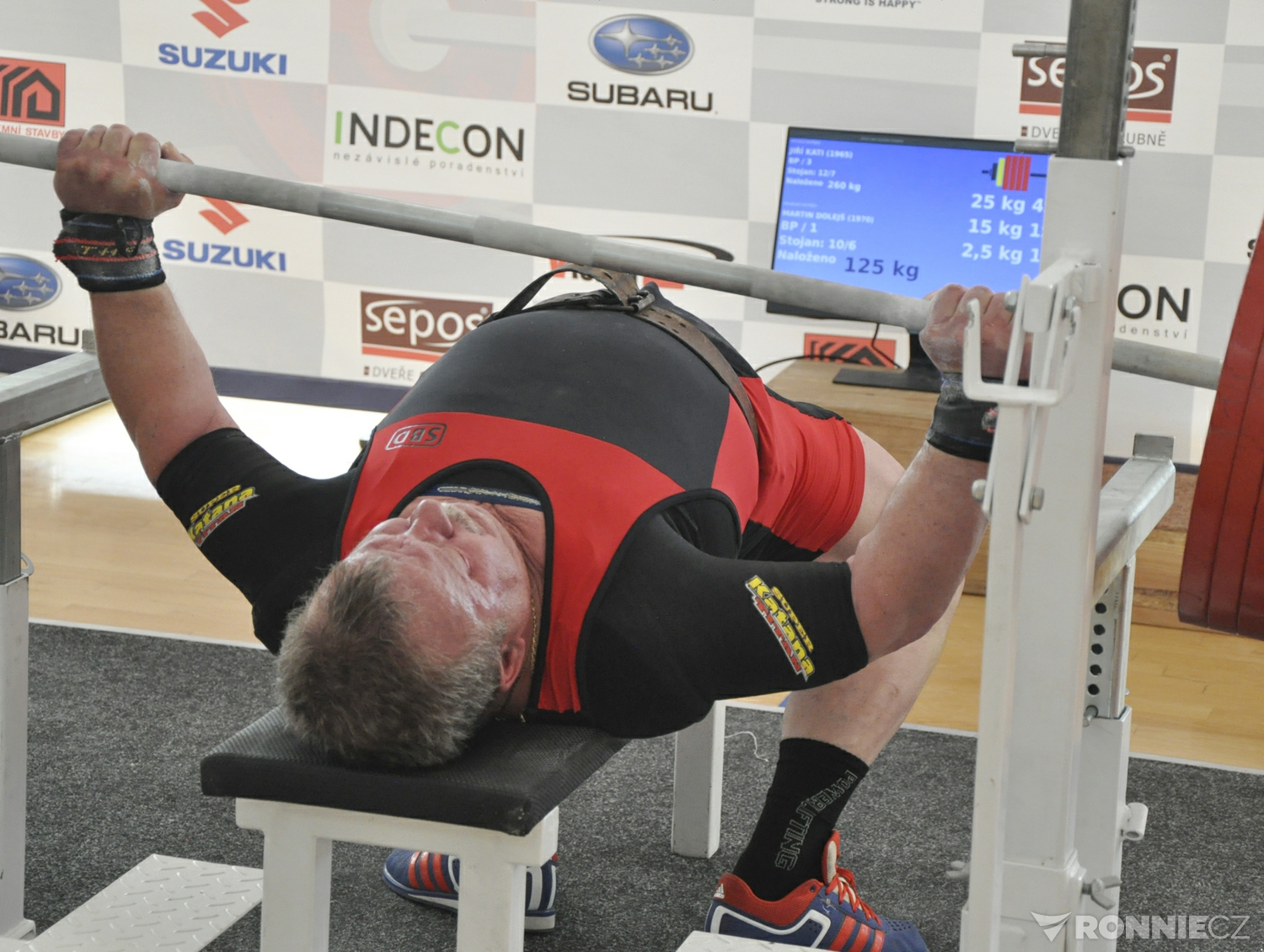 Mistrovstv� �R v bench-pressu mu�� a �en 2021