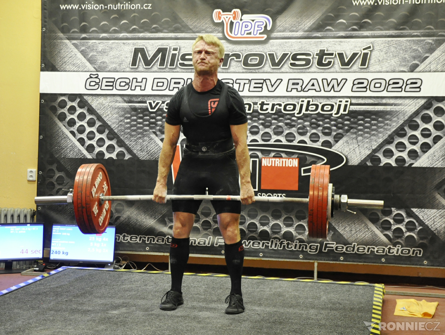 Mistrovstv� �ech v klasick�m (RAW) silov�m trojboji dru�stev 2022