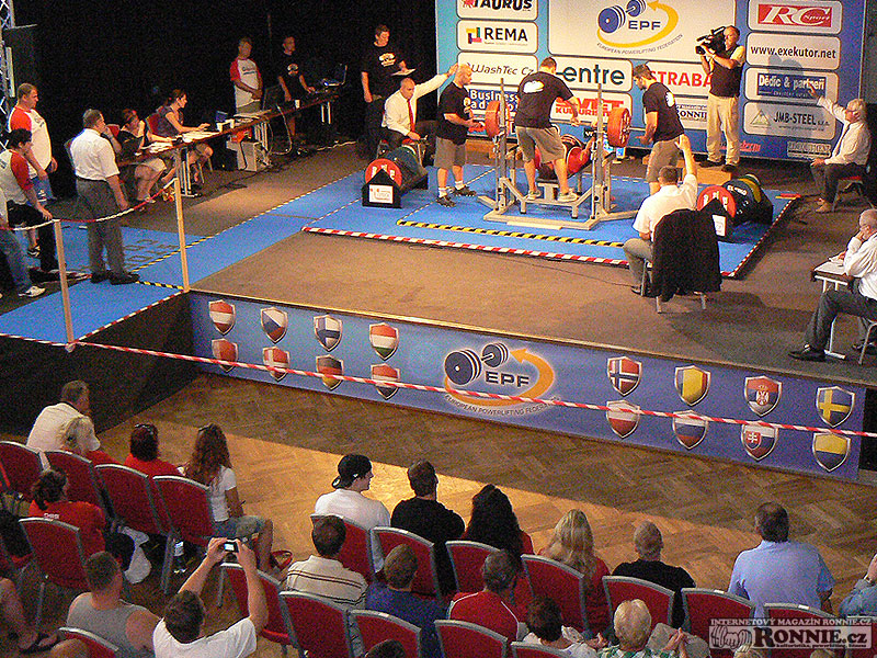 Zbyn�k Krej�a, bench-press 275 kg